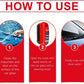 Windshield Oil Film Remover – Glass Cleaner & Visibility Booster